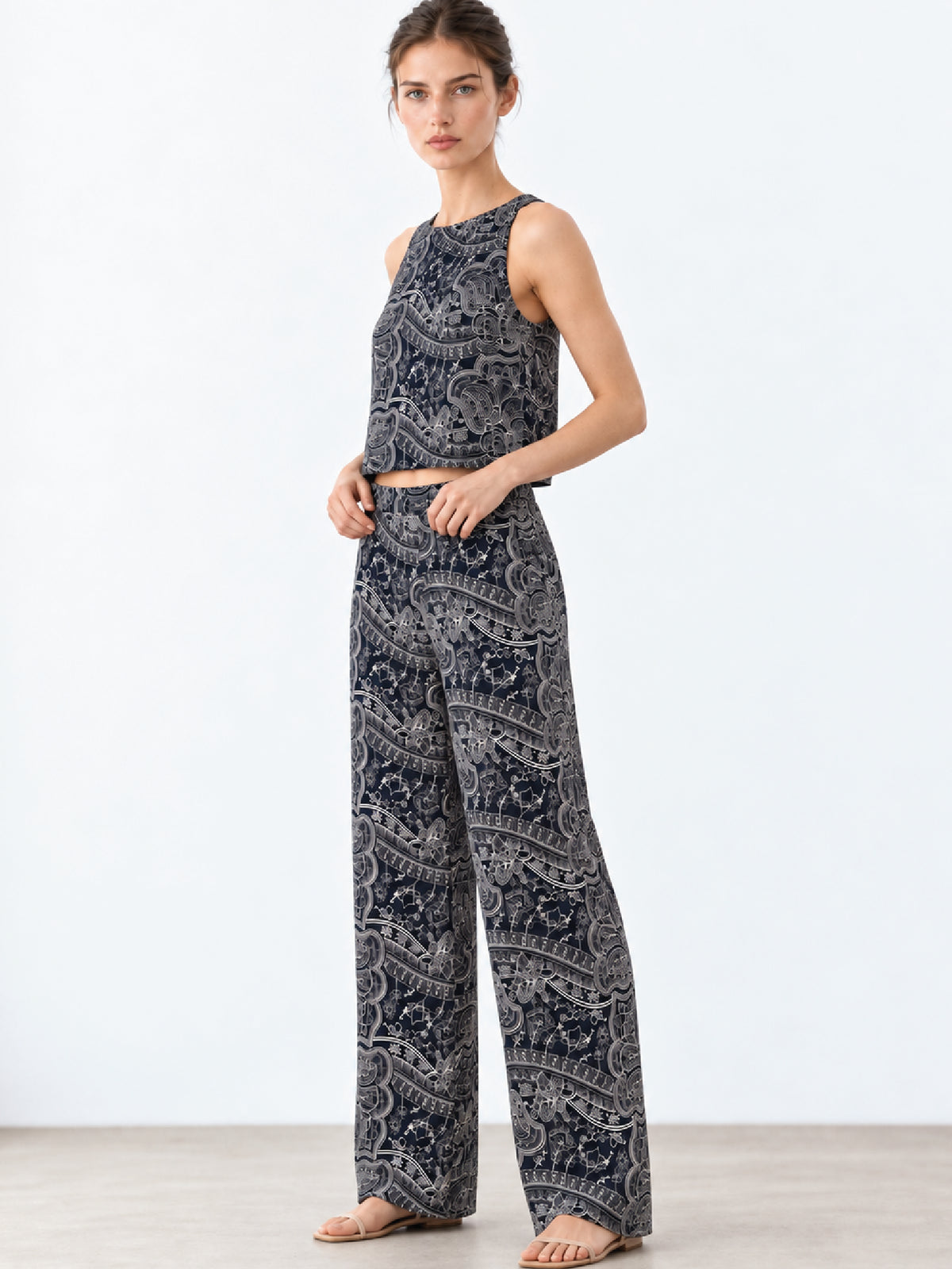 Antoine Navy Pants