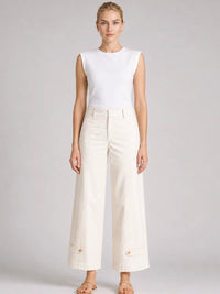 Adriano Ivory Pants