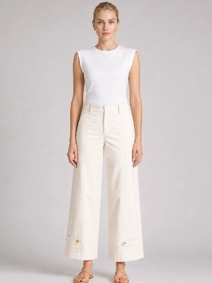 Adriano Ivory Pants