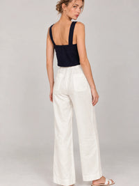 Maura White Pants