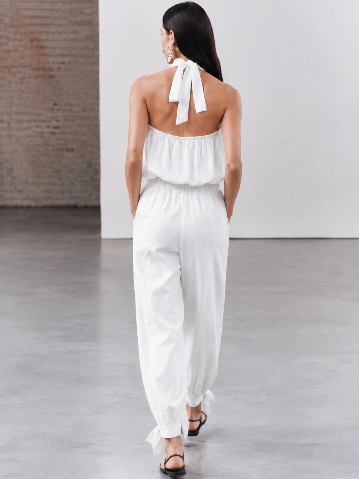 Syros White Pant