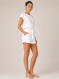 Escape White Shorts