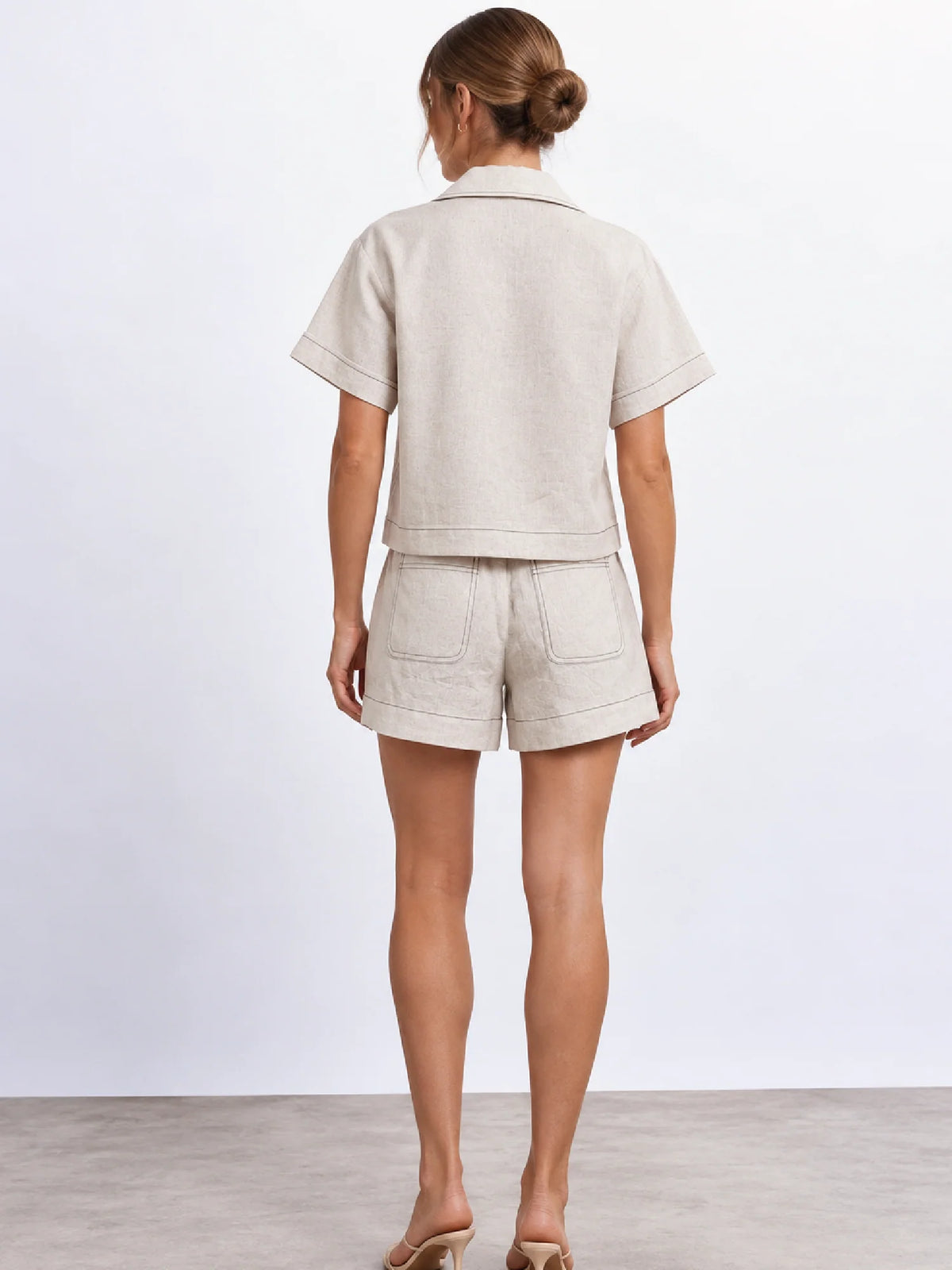 Hannane Natural Shorts