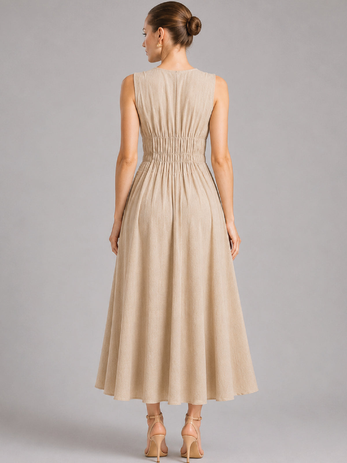 Alcala Nude Maxi Dress