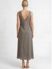 Darnella Taupe Maxi Dress