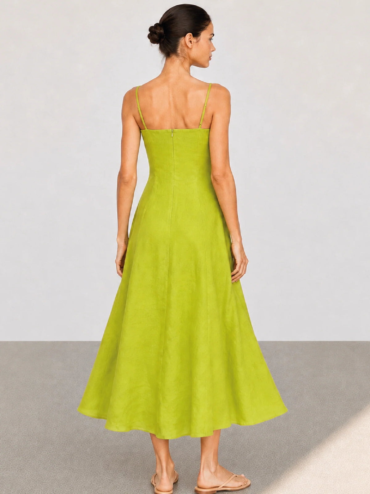 Green Beca Long Dress