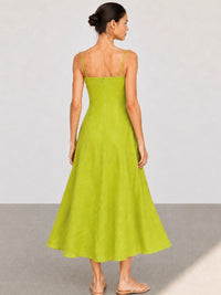 Green Beca Long Dress