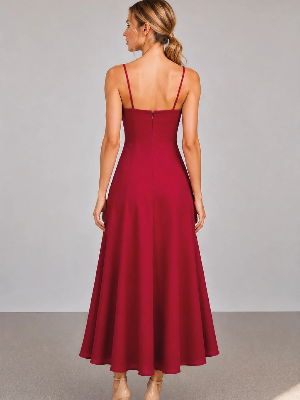 Red Lotus Long Dress