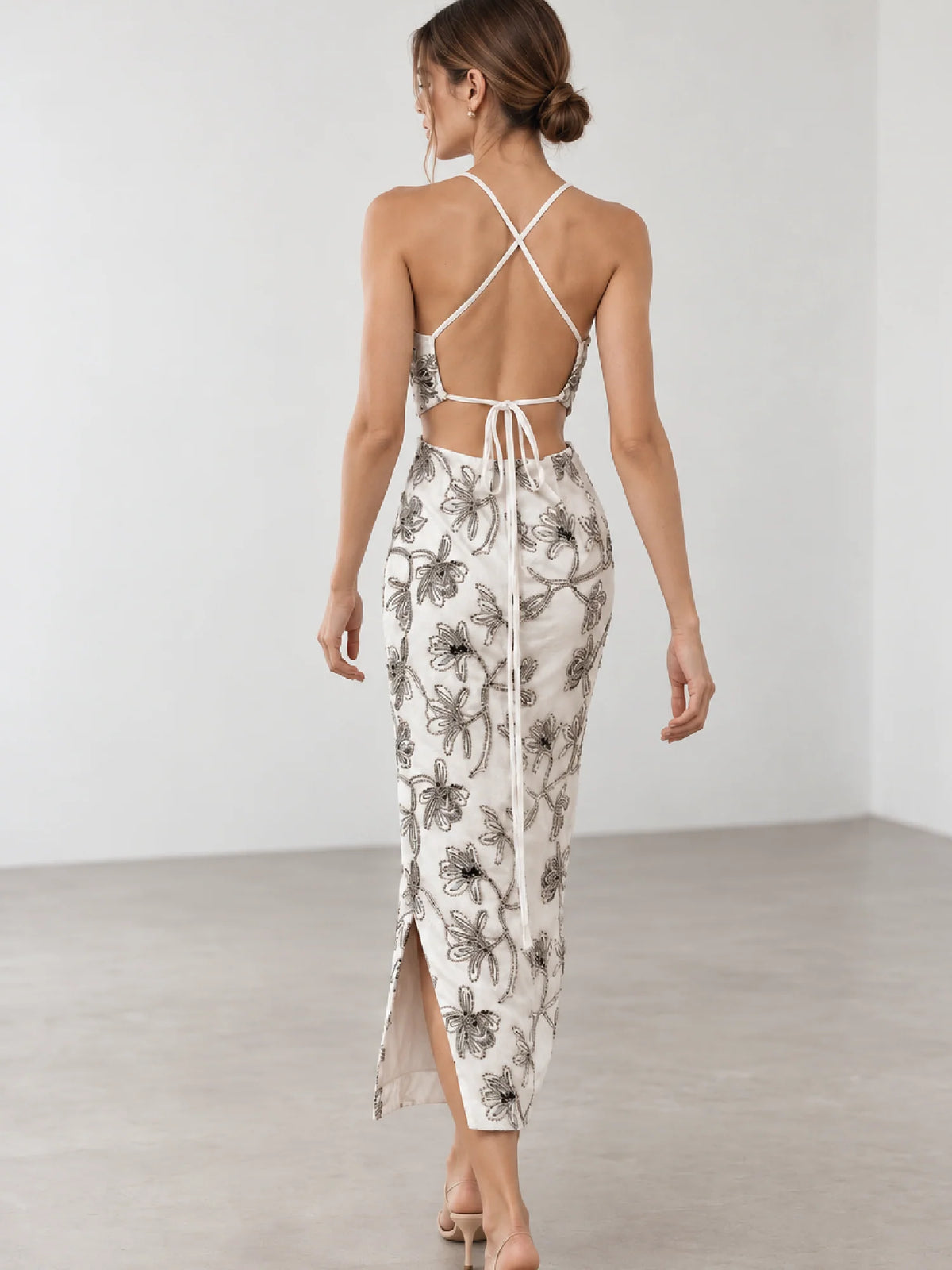 Lustre Long Dress