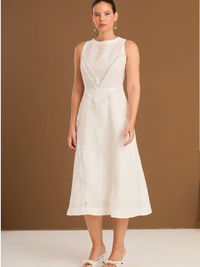 Umbria White Dress