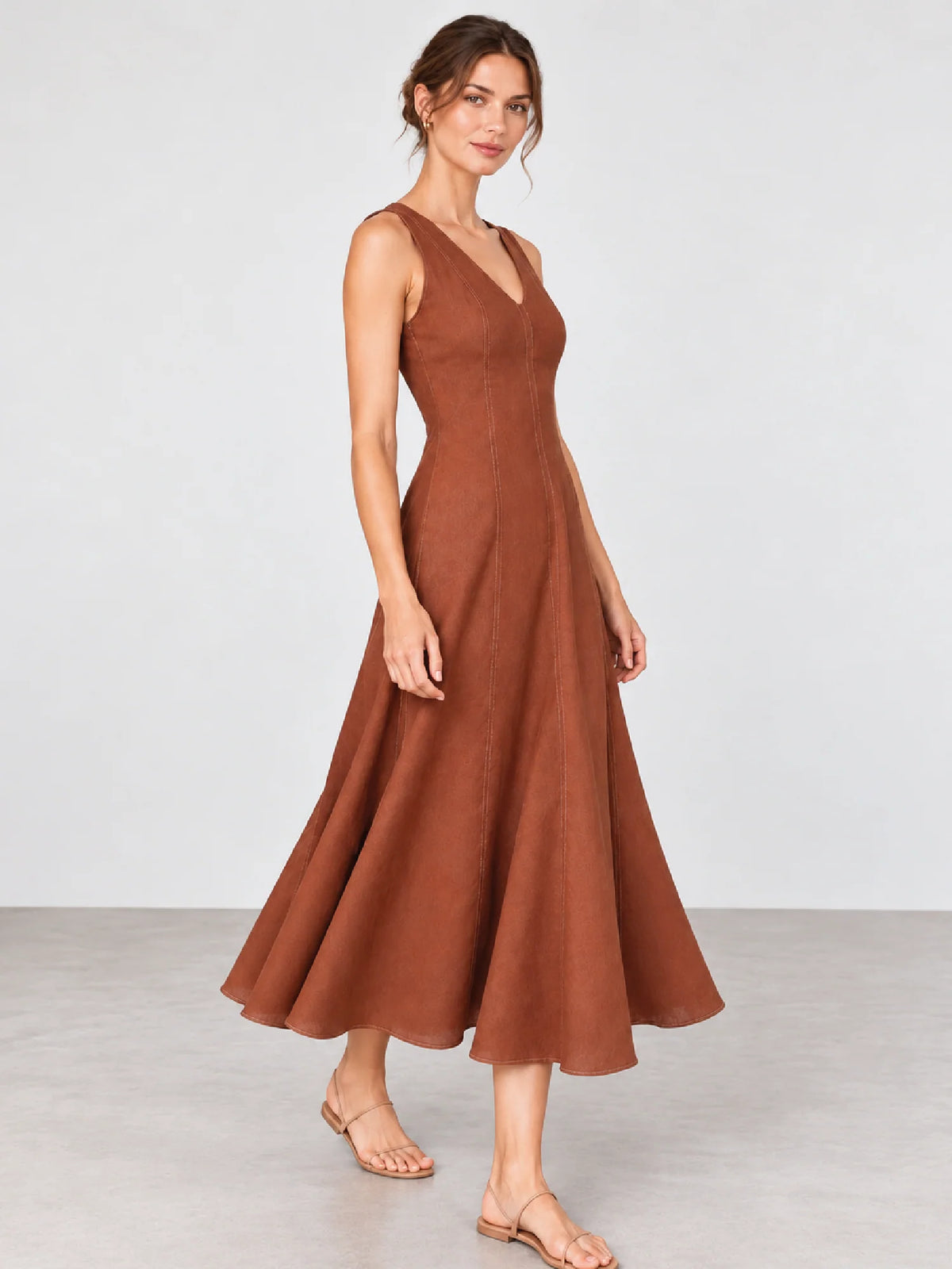 Yume Coffee Dress