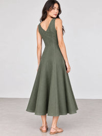 Yume Olive Dress