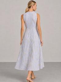 White Evienne Long Dress