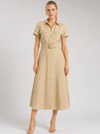 Velarys Sand Maxi Dress