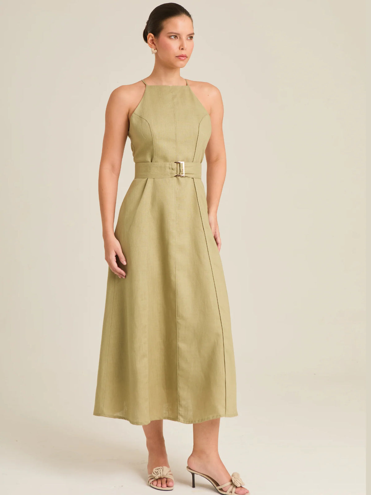 Gardenia Green Dress