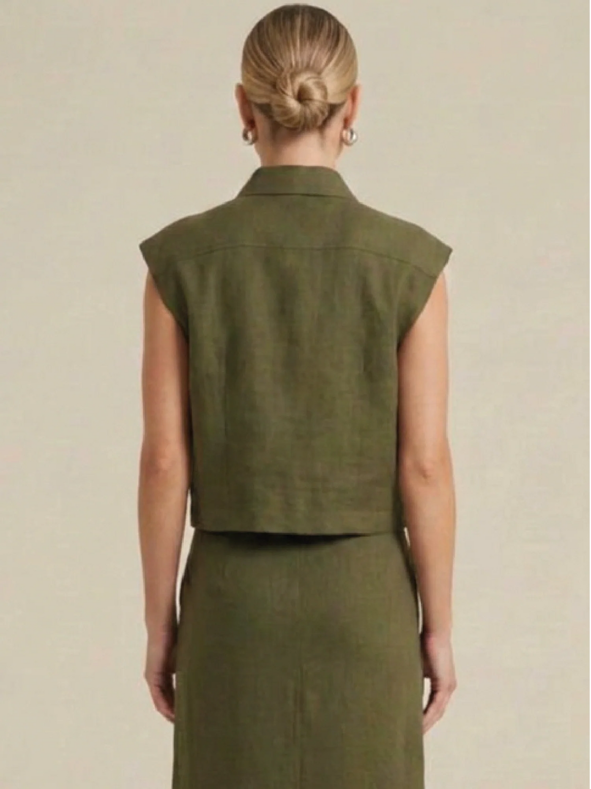 Namibia Olive Blouse