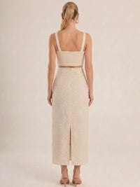 Idalia Ivory Skirt