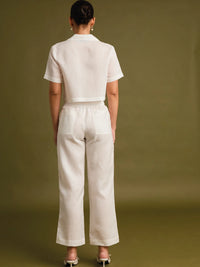 Dinara White Pants
