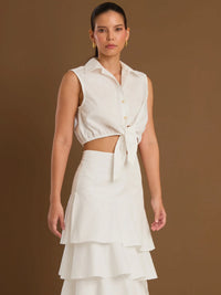 Perugia White Blouse