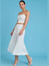 Bosnia White Skirt