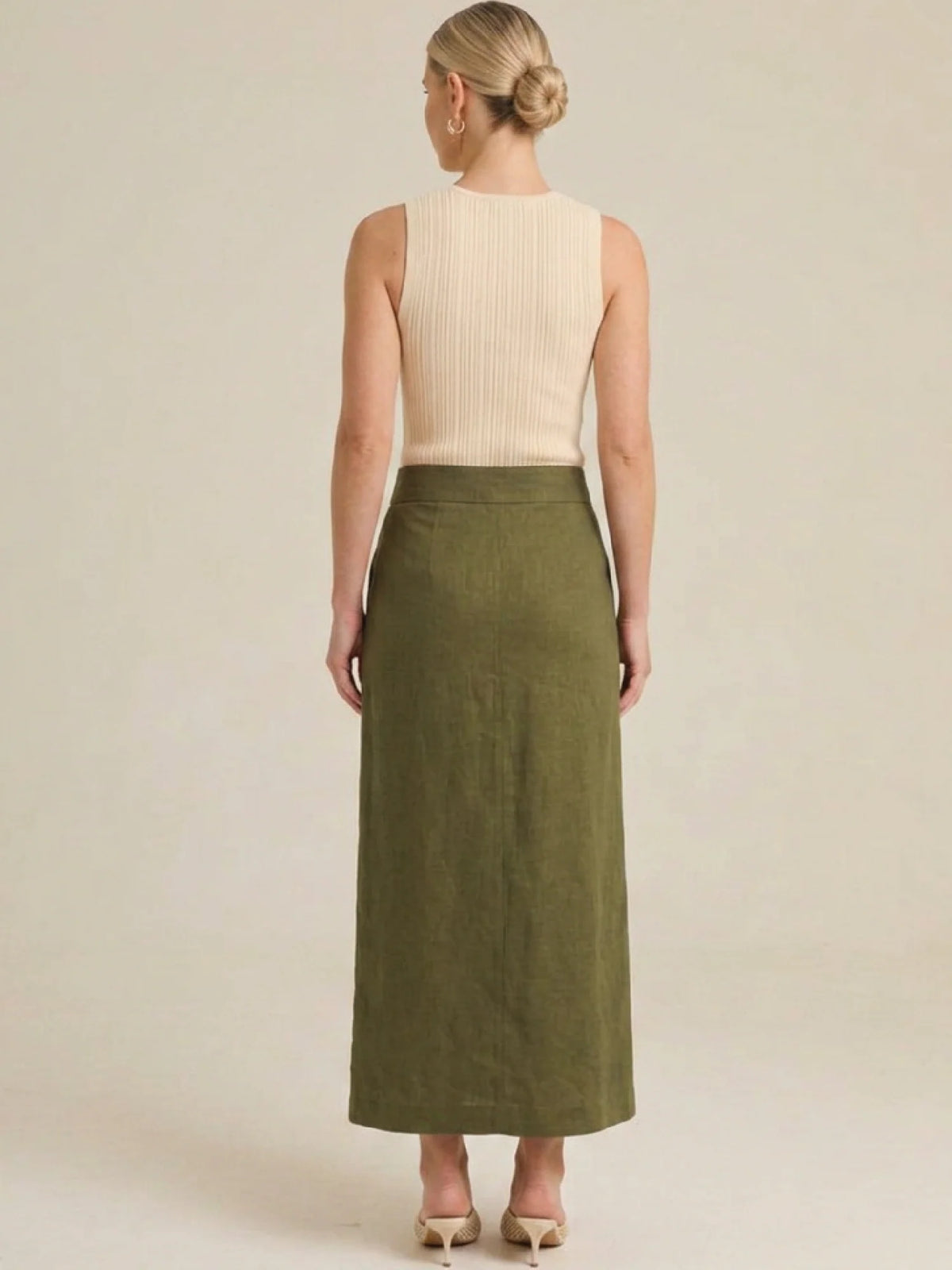 Namibia Olive Skirt