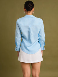 Elvira Baby Blue Blouse