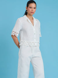 Ginebra White Blouse