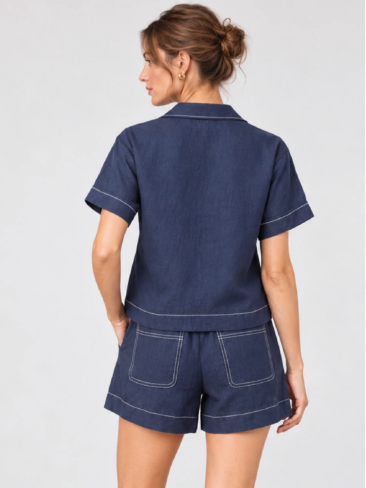 Blusa Hannane Navy
