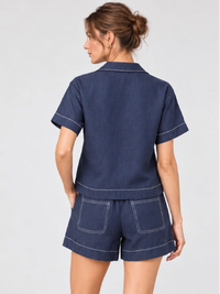 Blusa Hannane Navy