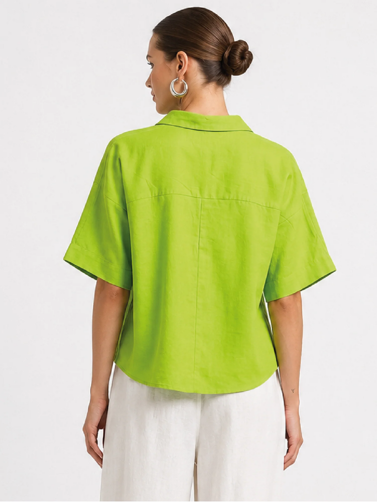 Lidoria Green Blouse