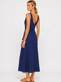Daitana Navy Maxi Dress