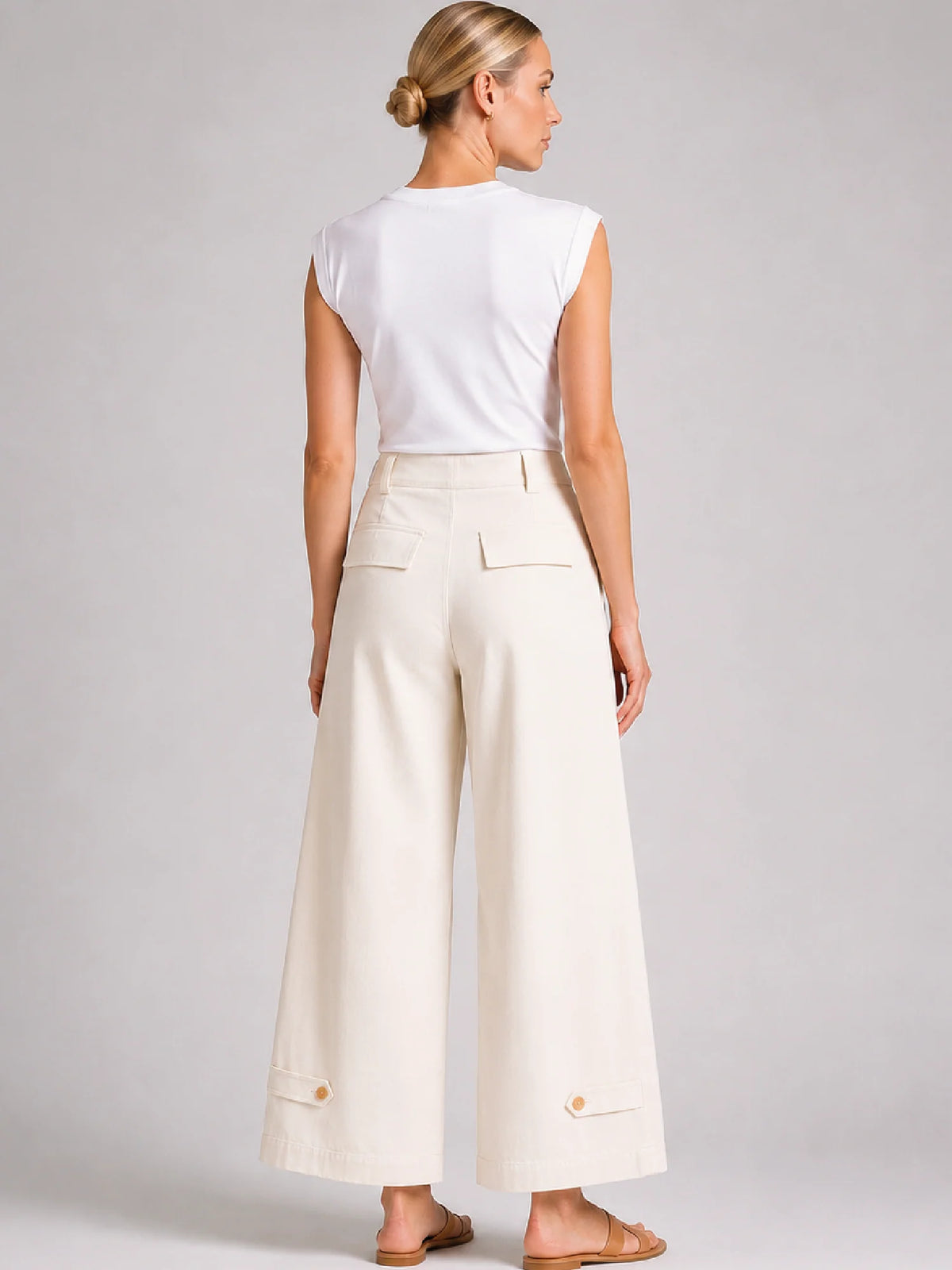 Adriano Ivory Pants