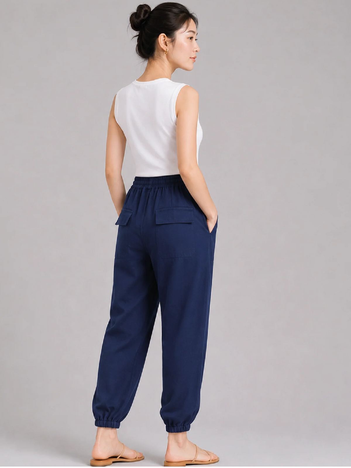 Erena Navy Pants