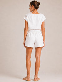 Escape White Shorts