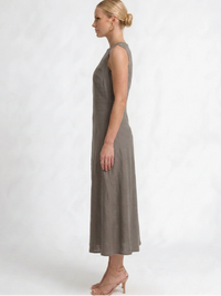 Darnella Taupe Maxi Dress