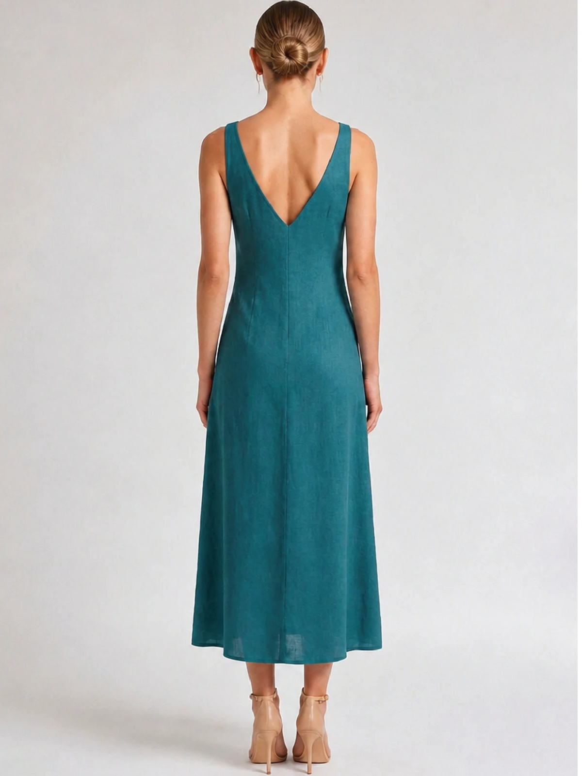 Darnella Turquoise Maxi Dress