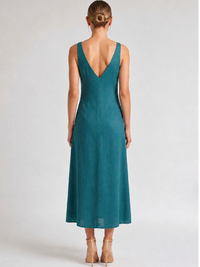 Darnella Turquoise Maxi Dress