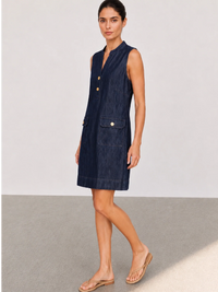 Penaut Indigo Short Dress