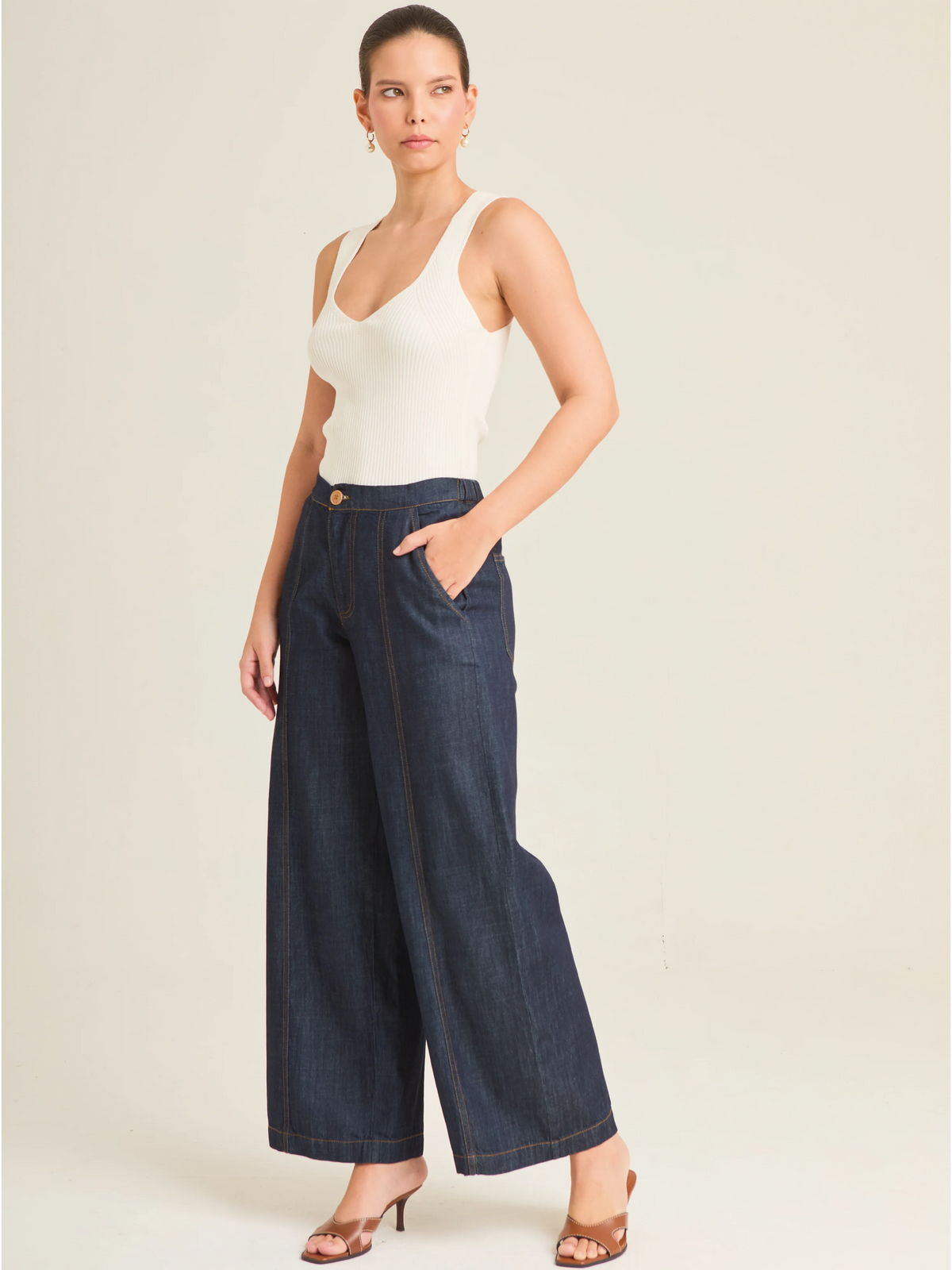 Moscu Indigo Pants