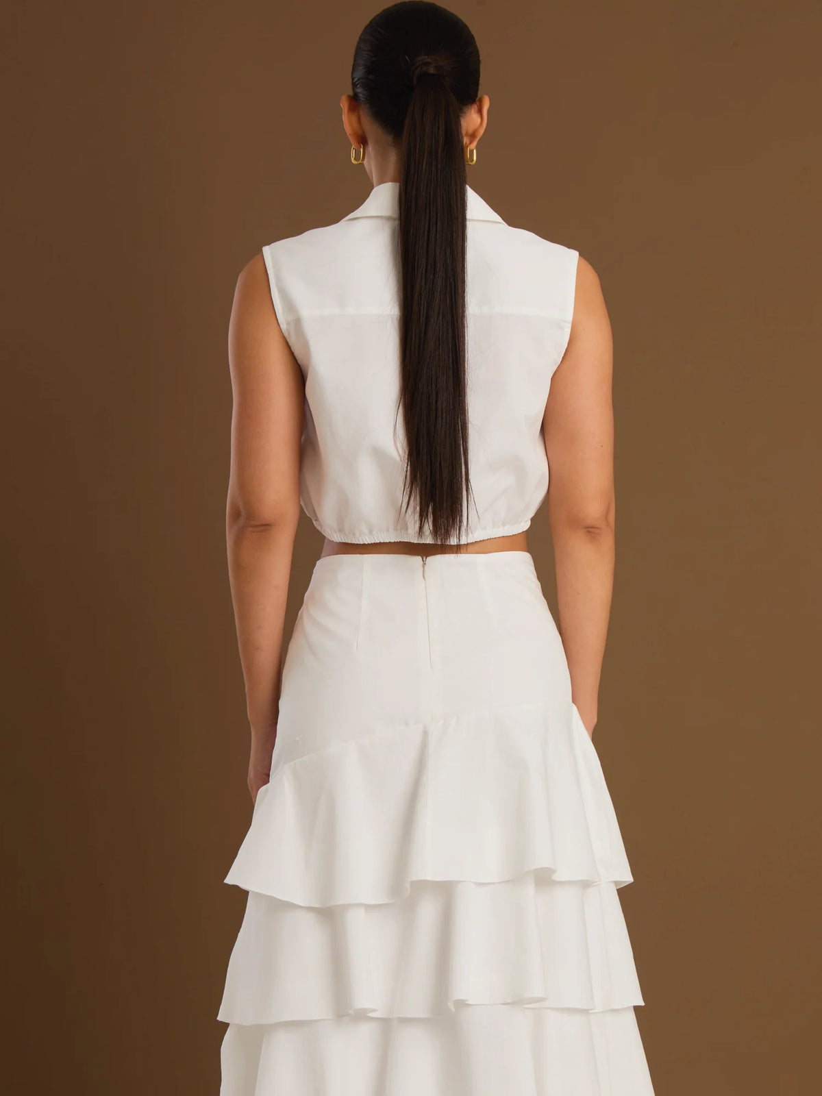 Perugia White Blouse