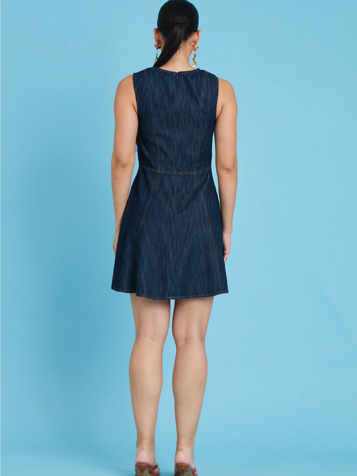 Sendero Indigo Short Dress