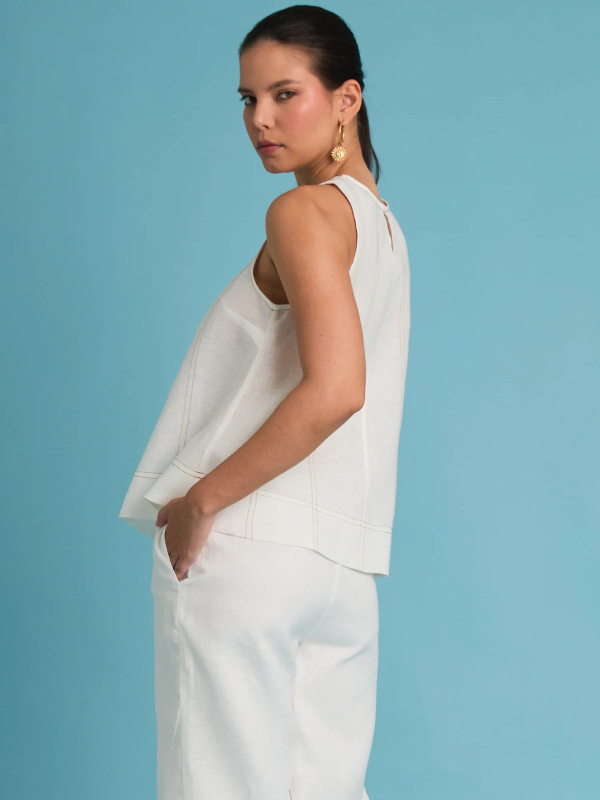 Havasu White Blouse