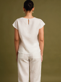 Escape White Blouse