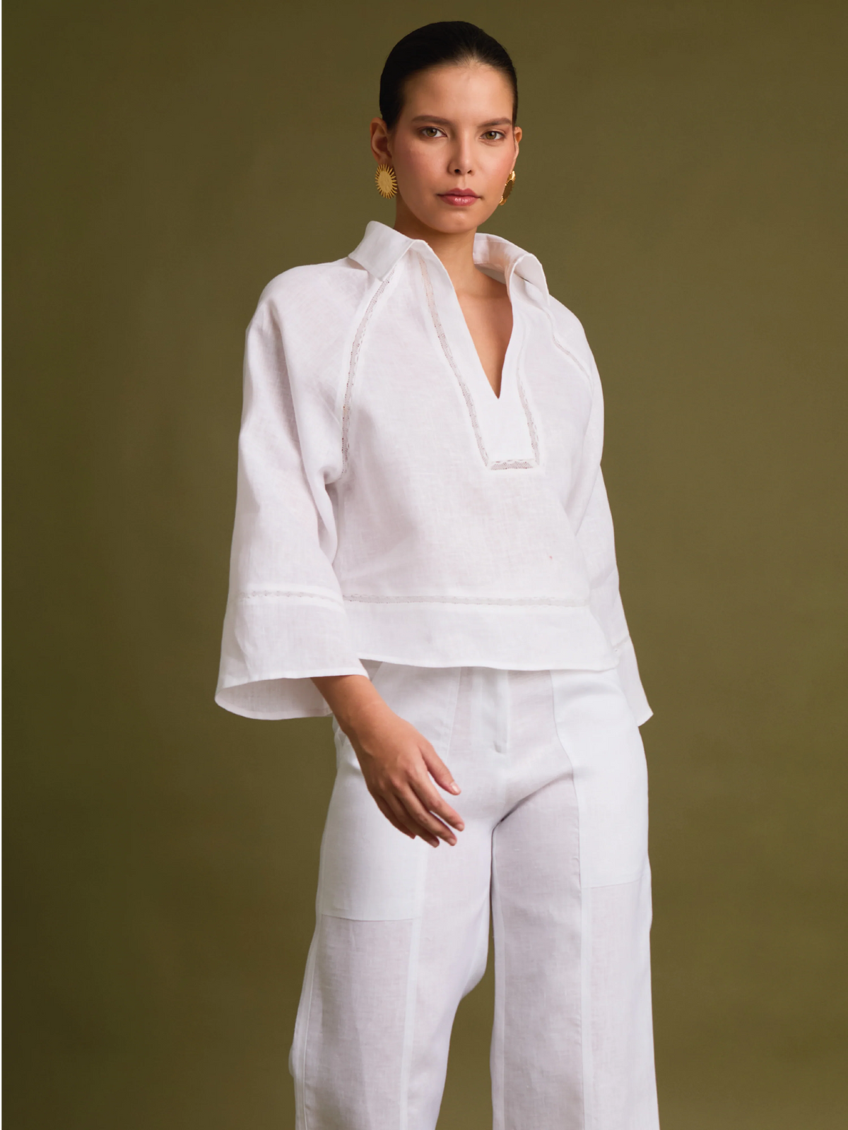 Asmara White Blouse