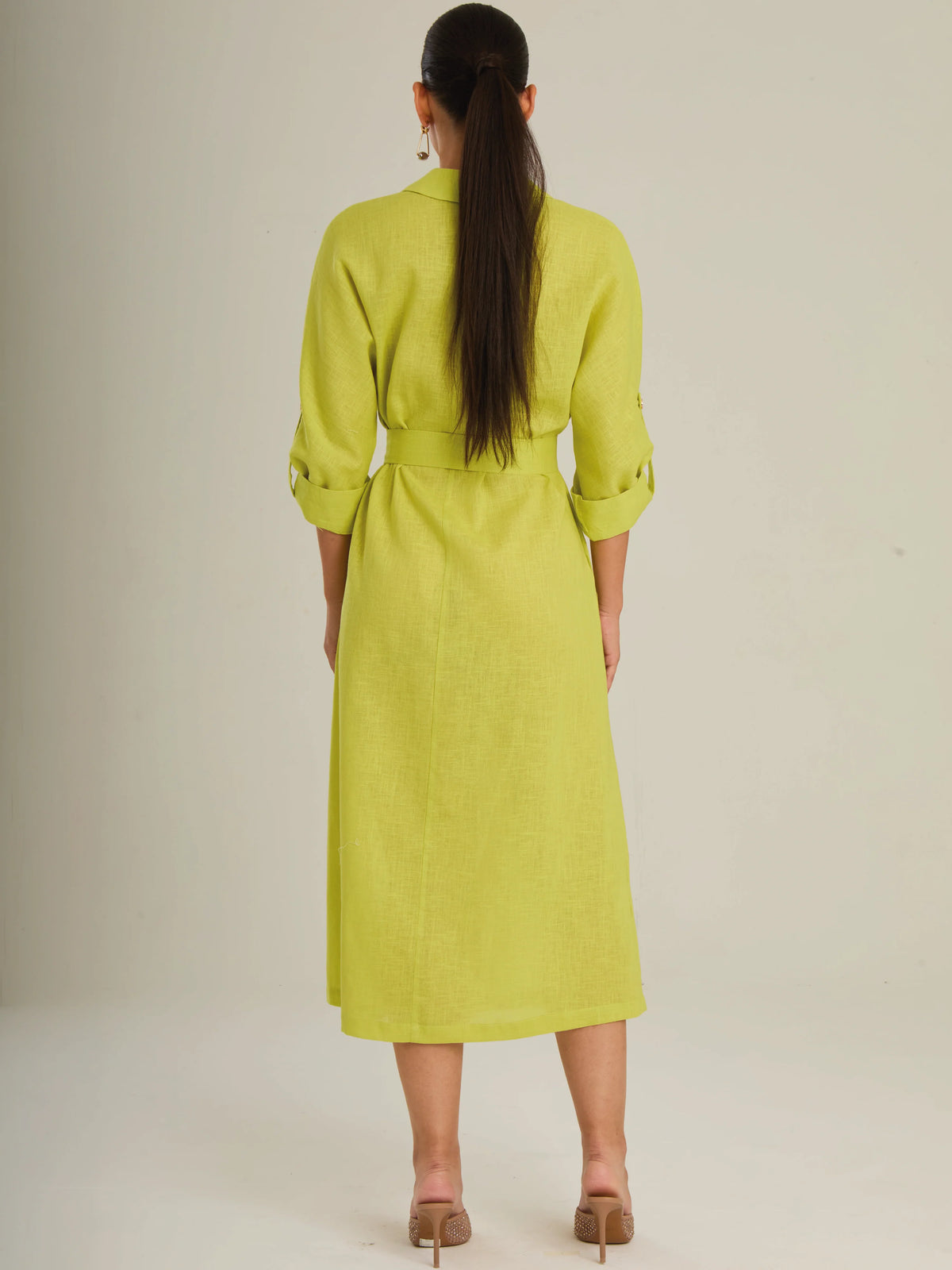 Janna Lime Dress