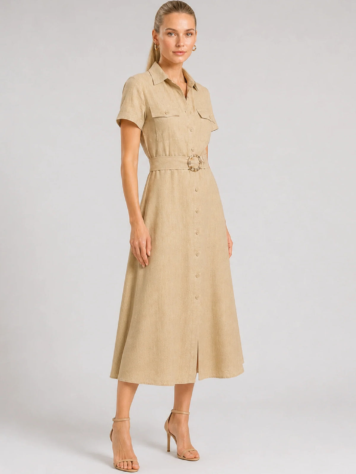 Velarys Sand Maxi Dress
