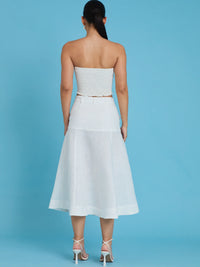 Bosnia White Skirt