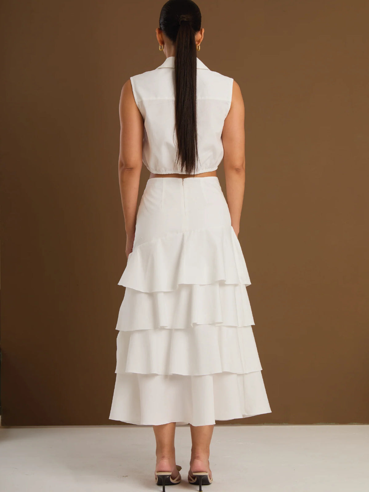 Perugia White Skirt