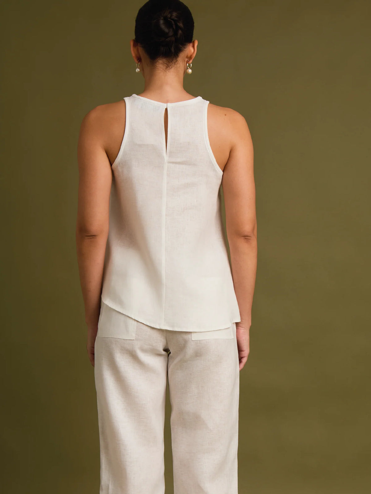 Dinara White Blouse