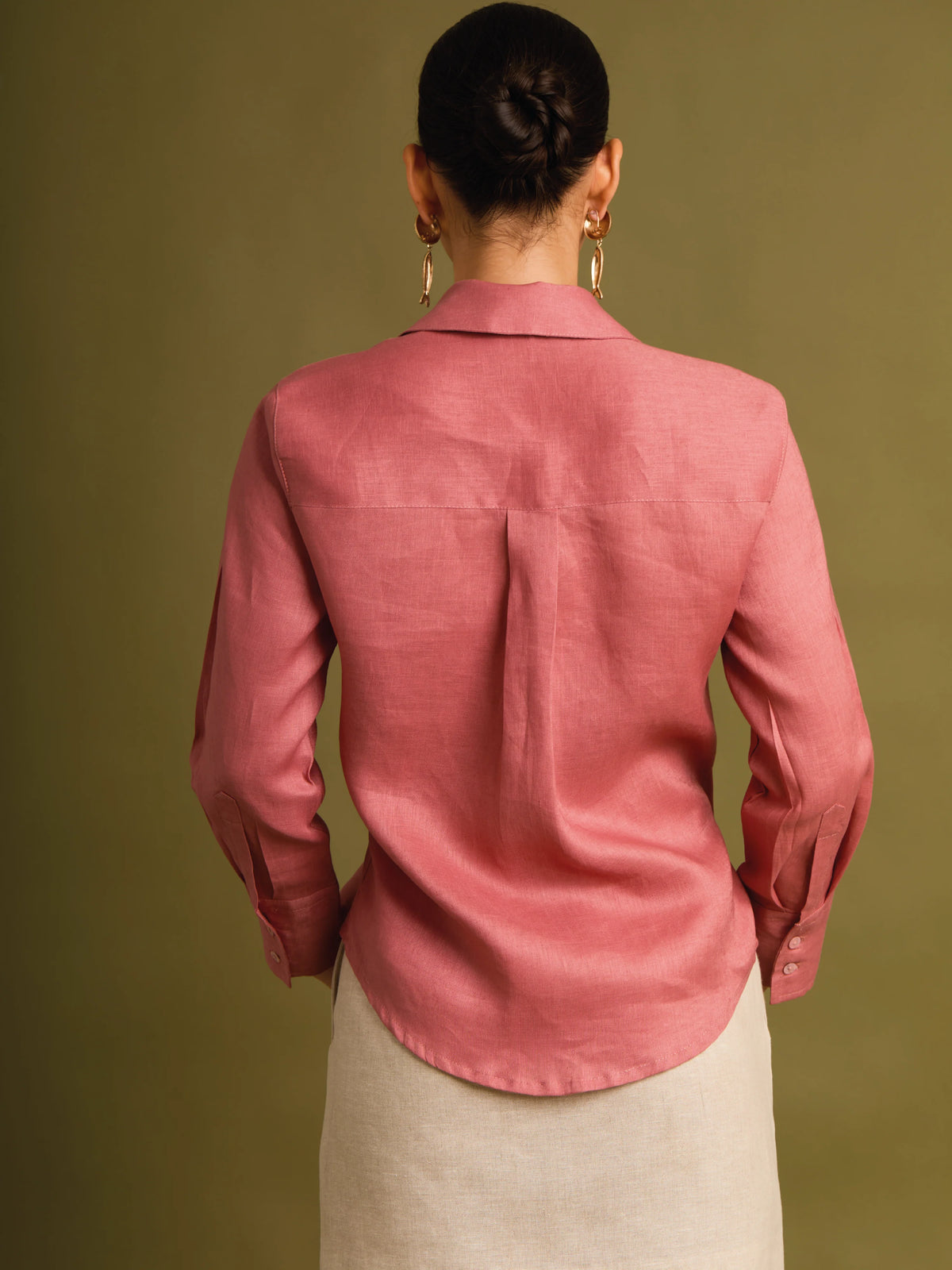 Elvira Baby Coral Blouse